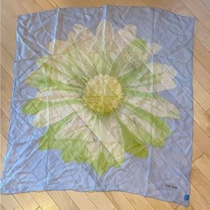 Vintage Escada Sheer Silk Scarf